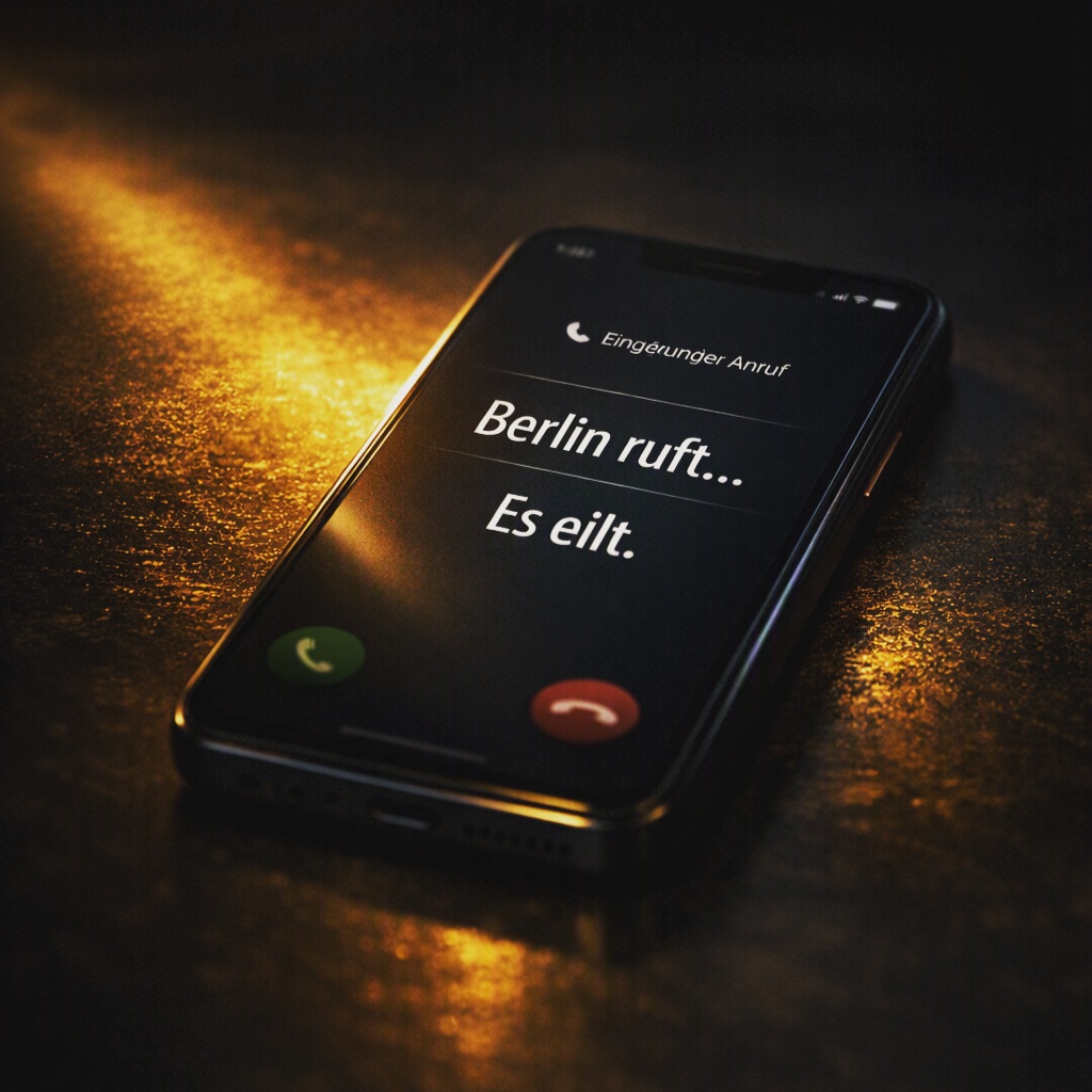 Berlin calling..
Ein Anruf aus Berlin.
Keine Details.
Nur zwei Worte: Es eilt. 
Seitdem liegt etwas in der Luft.
Und Krefeld summt leiser als sonst.
🍯✨
#BerlinCalling #EsEilt #MysteryDrop #KrefeldSummt #DigitalesSummen #HonigMission