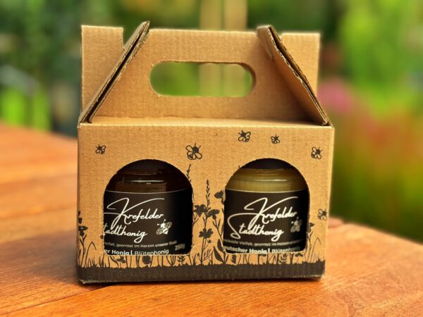 Krefelder Stadthonig "Doppelpack" Geschenkedition 250g